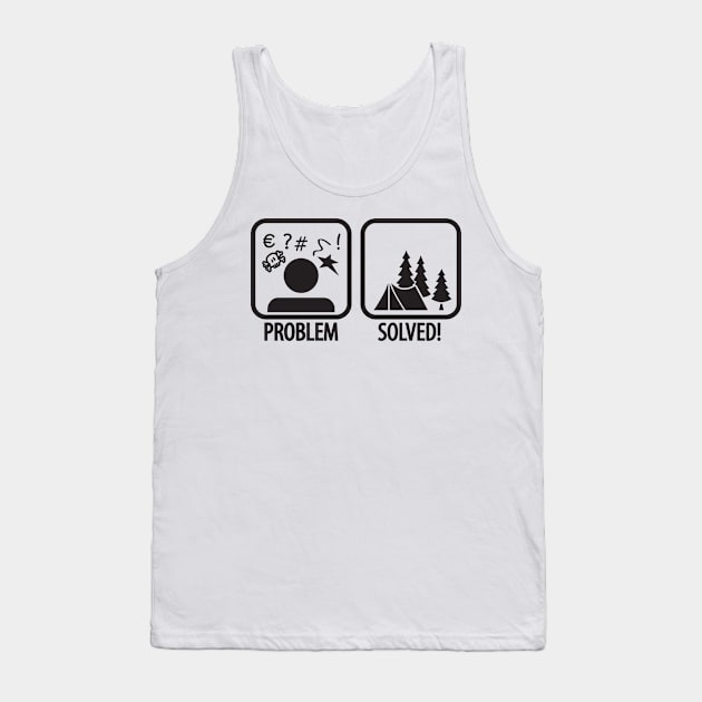 Problem Solved (black) Tank Top by nektarinchen